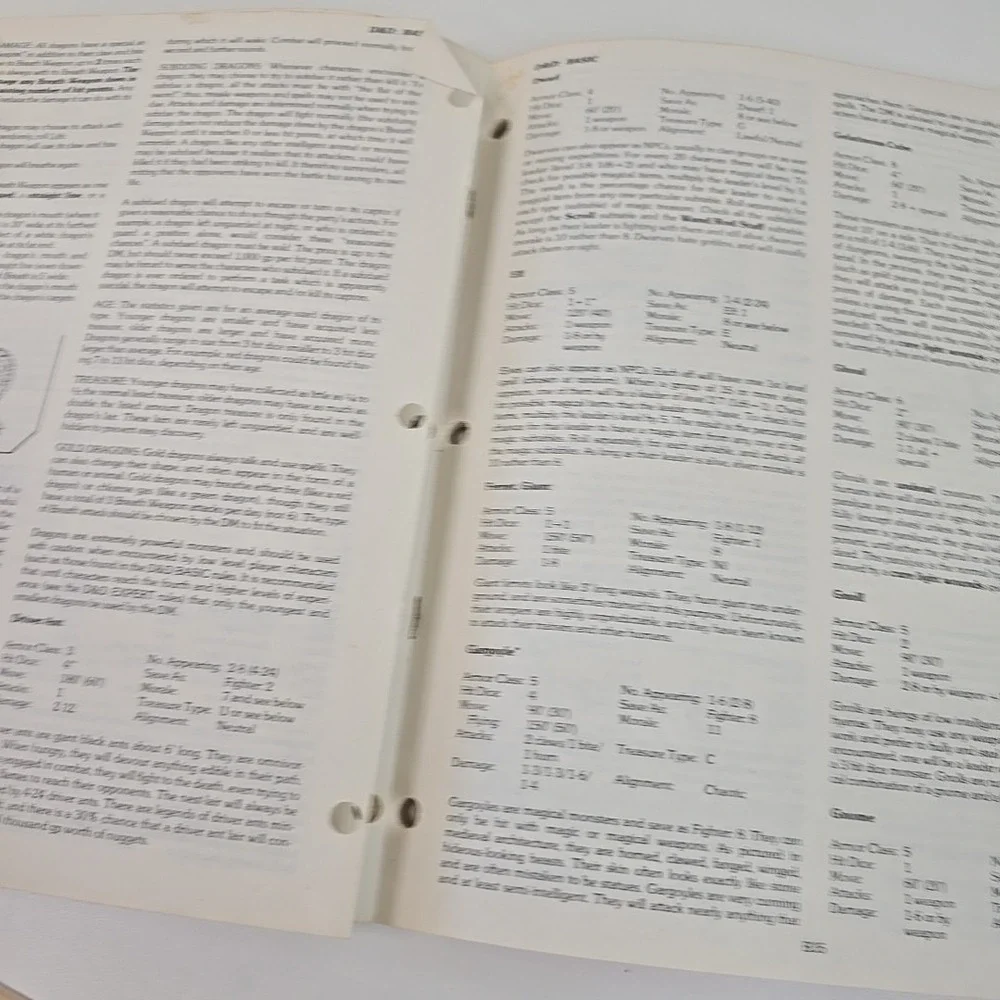 Dungeons‎ & Dragons Basic Rules 1 1980 1st Printing + Expert, Log, & Module READ